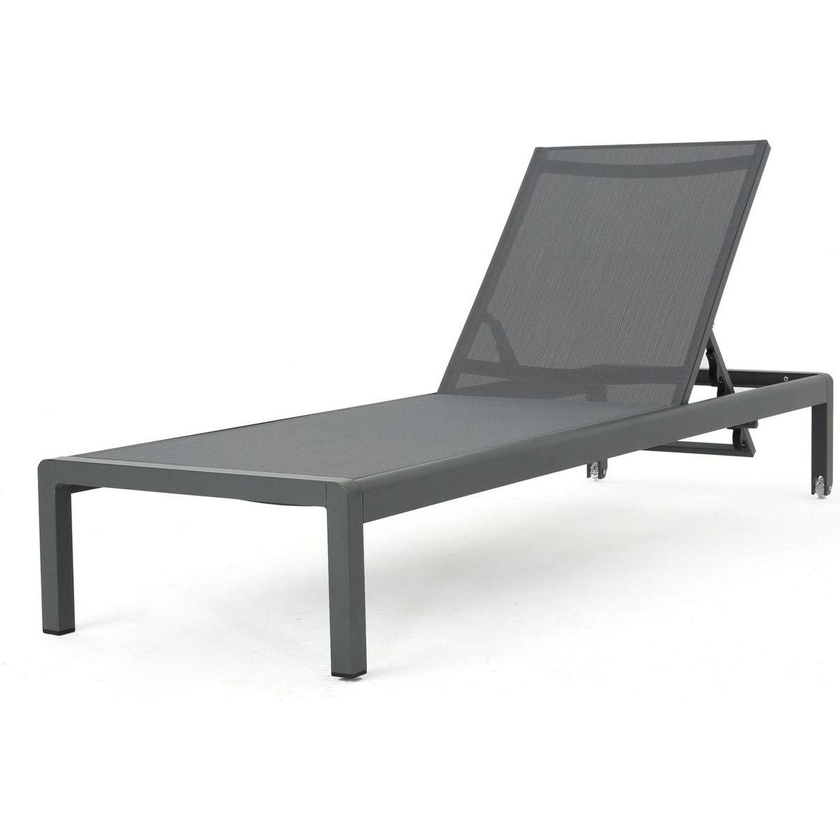 CAPE CORAL KD CHAISE LOUNGE GRY(MP2)(SET OF 2 ) - Streamdale Furniture