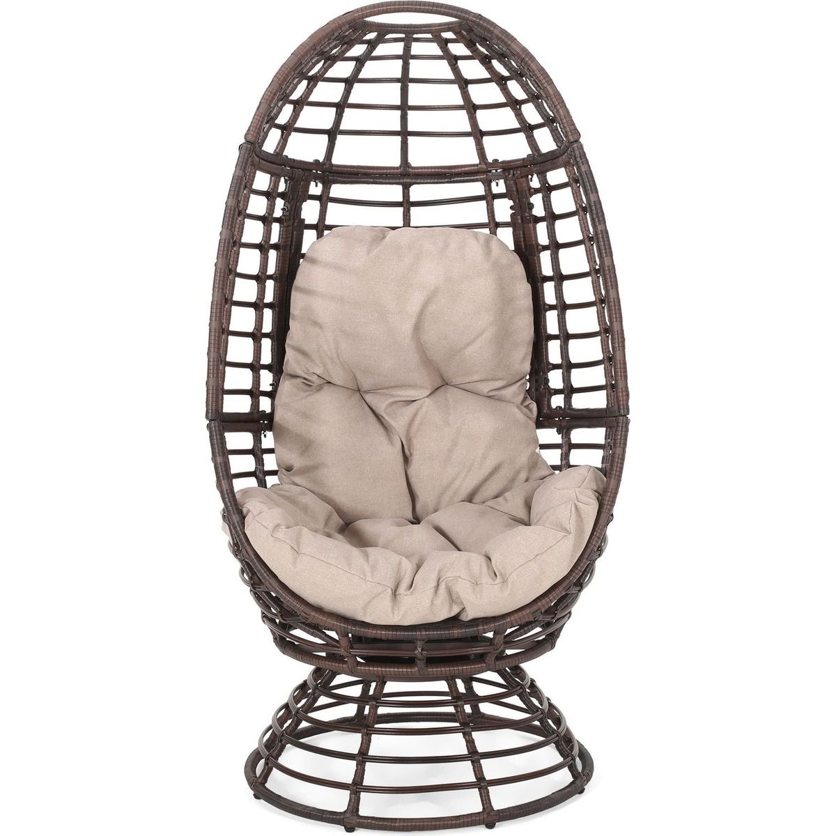 ROBERTSON SWIVEL PATIO EGG CHAIR