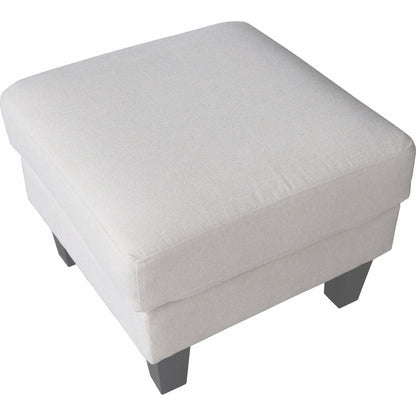 Fabric Ottoman Beige