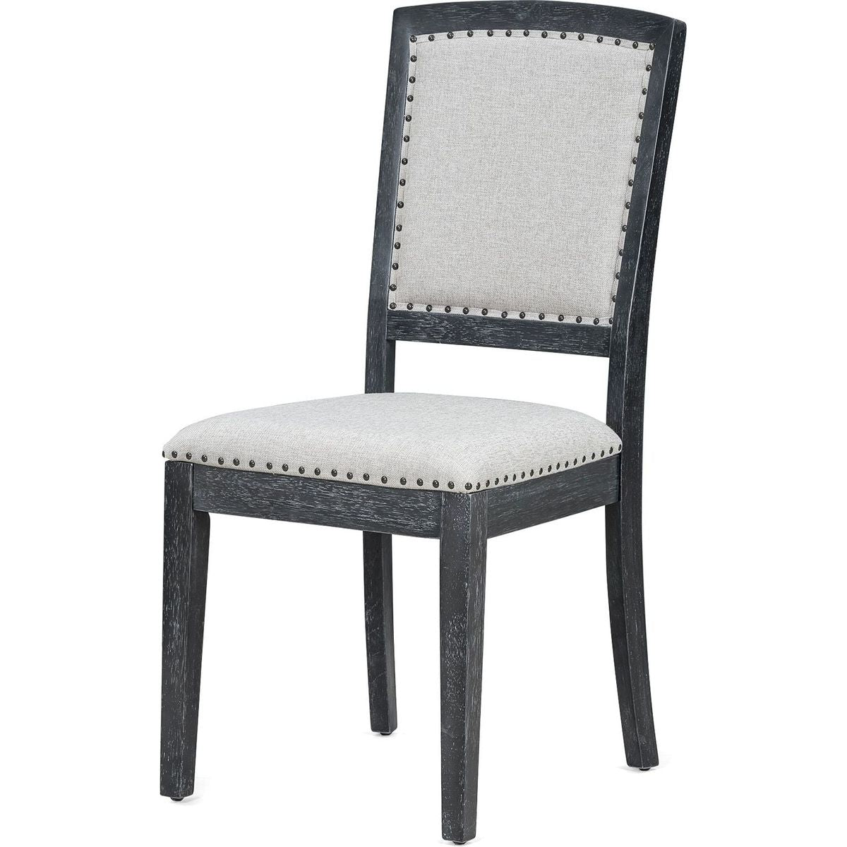 Rustic Extendable 84inch Dining Table Set with 24inch Removable Leaf, 6 Upholstered Armless Dining Chairs and 2 Padded Arm Chairs, 9 Pieces, Black