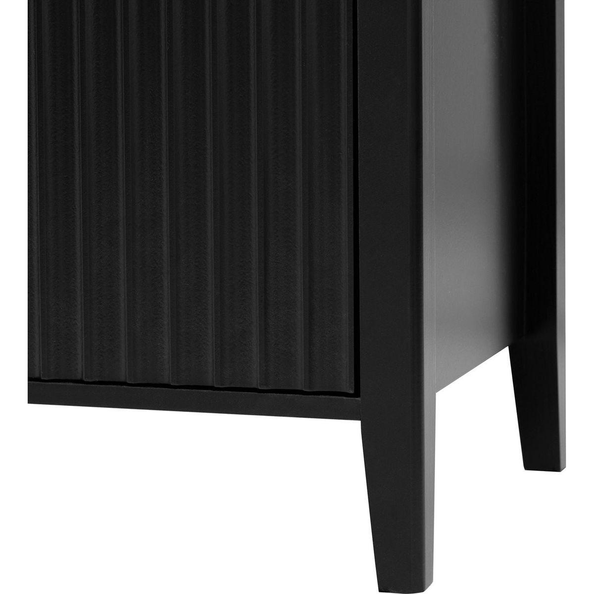 Featured Three-door Storage Cabinet with Metal Handles, Suitable for Corridors, Entrances, Living rooms, and Bedrooms