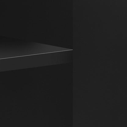 Featured Three-door Storage Cabinet with Metal Handles, Suitable for Corridors, Entrances, Living rooms, and Bedrooms