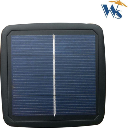 10 x 6.5t Rectangular Patio Solar LED Lighted Outdoor Umbrellas with Crank and Push Button Tilt for Garden Backyard Pool Swimming Pool