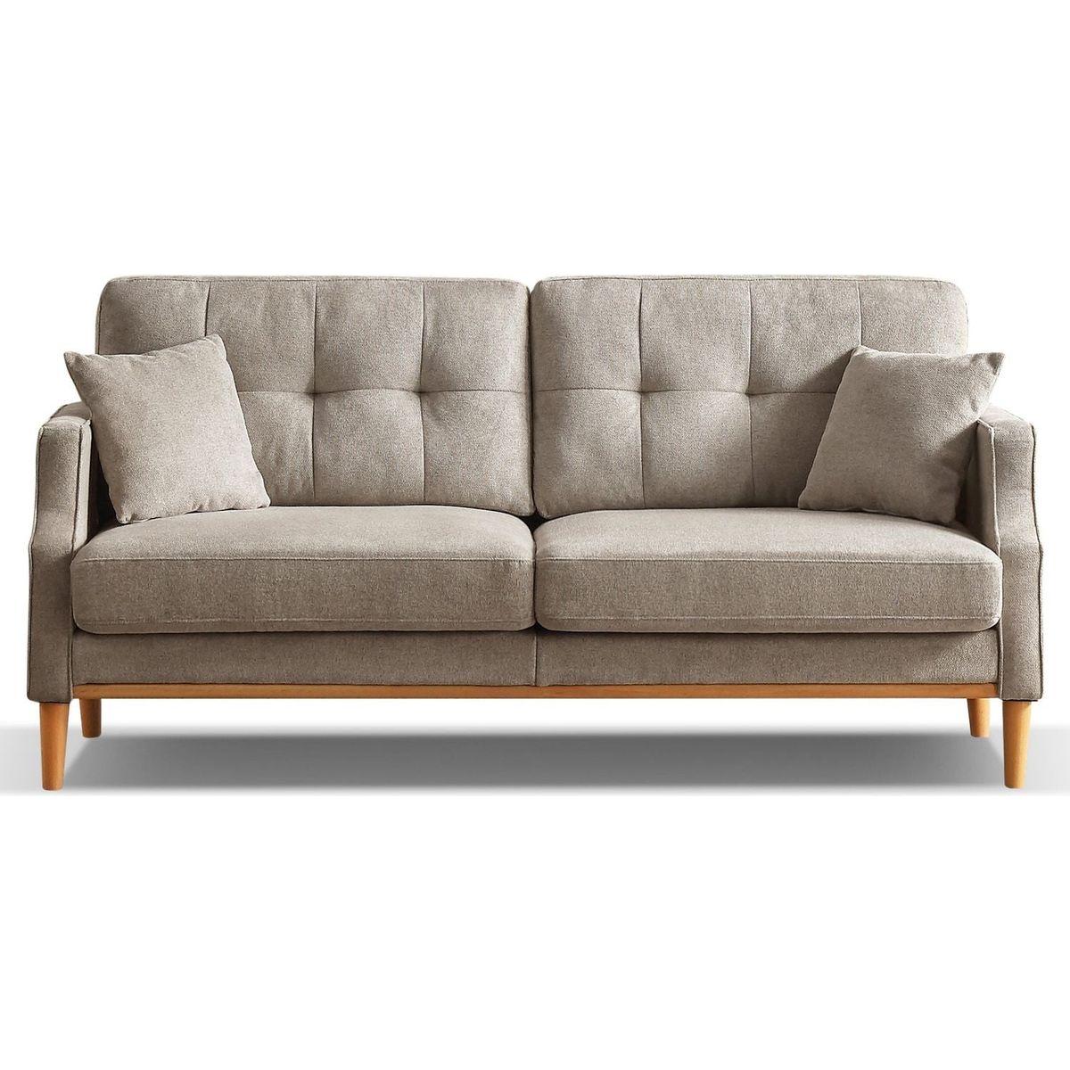 Living Space sofa 3 seater With Waterproof Fabric, USB Charge port