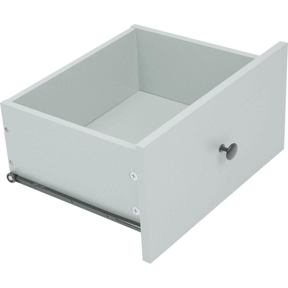 Kitchen Island with Drop Leaf, 53.9" Width Rolling Kitchen Cart on Wheels with Internal Storage Rack and 3 Tier Pull Out Cabinet Organizer, Kitchen Storage Cart with Spice Rack, Towel Rack (Grey Blue)