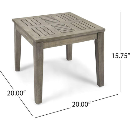 HAMPTON WOOD SIDE TABLE - Streamdale Furniture