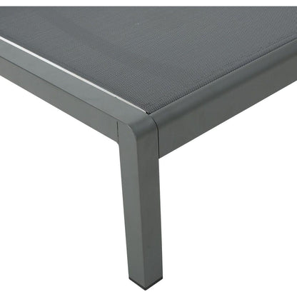 CAPE CORAL KD CHAISE LOUNGE GRY(MP2)(SET OF 2 ) - Streamdale Furniture