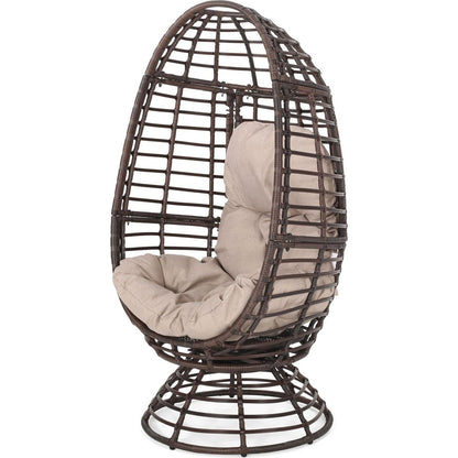 ROBERTSON SWIVEL PATIO EGG CHAIR