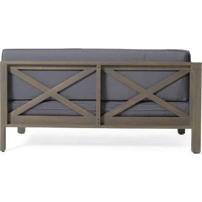 BRAVA X-BACK LEFT CORNER BENCH OF SET 2