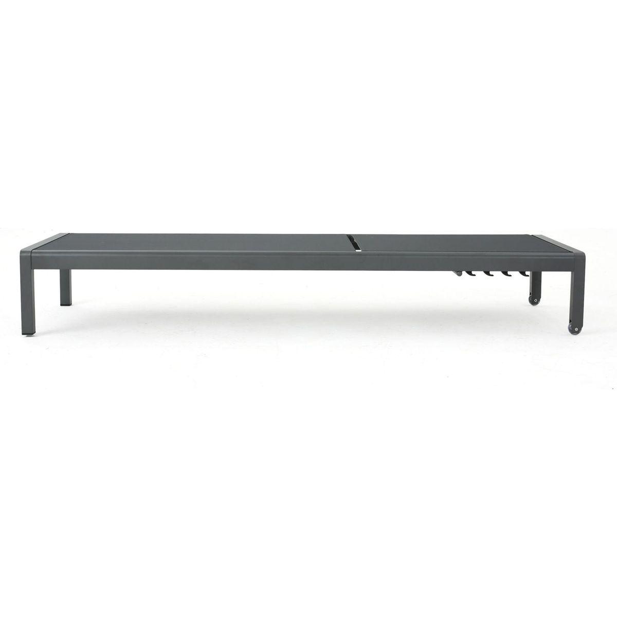 CAPE CORAL KD CHAISE LOUNGE GRY(MP2)(SET OF 2 ) - Streamdale Furniture