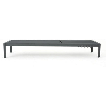 CAPE CORAL KD CHAISE LOUNGE GRY(MP2)(SET OF 2 ) - Streamdale Furniture
