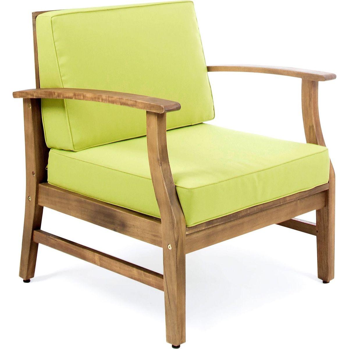 Perla Club Chair, GREEN