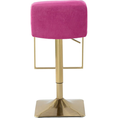 Bar Stools - Swivel Barstool Chairs with Back, Modern Pub Kitchen Counter Height, velvet