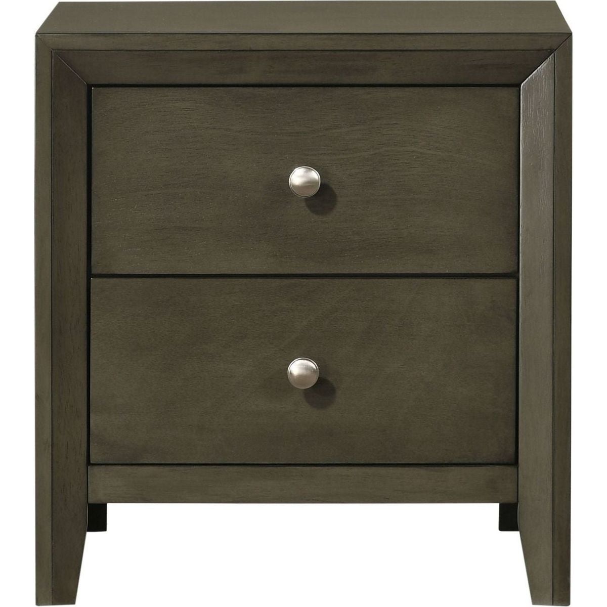 Ilana Nightstand, Gray Finish