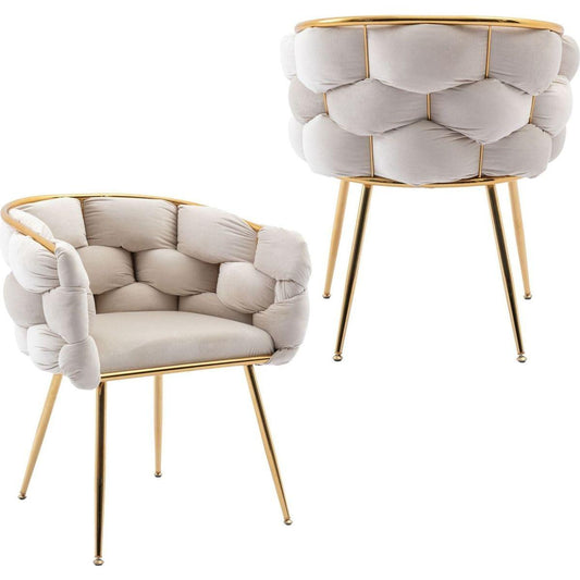 Luxury modern simple leisure velvet single sofa chair bedroom lazy person household dresser stool manicure table back chair turquoise set of 2