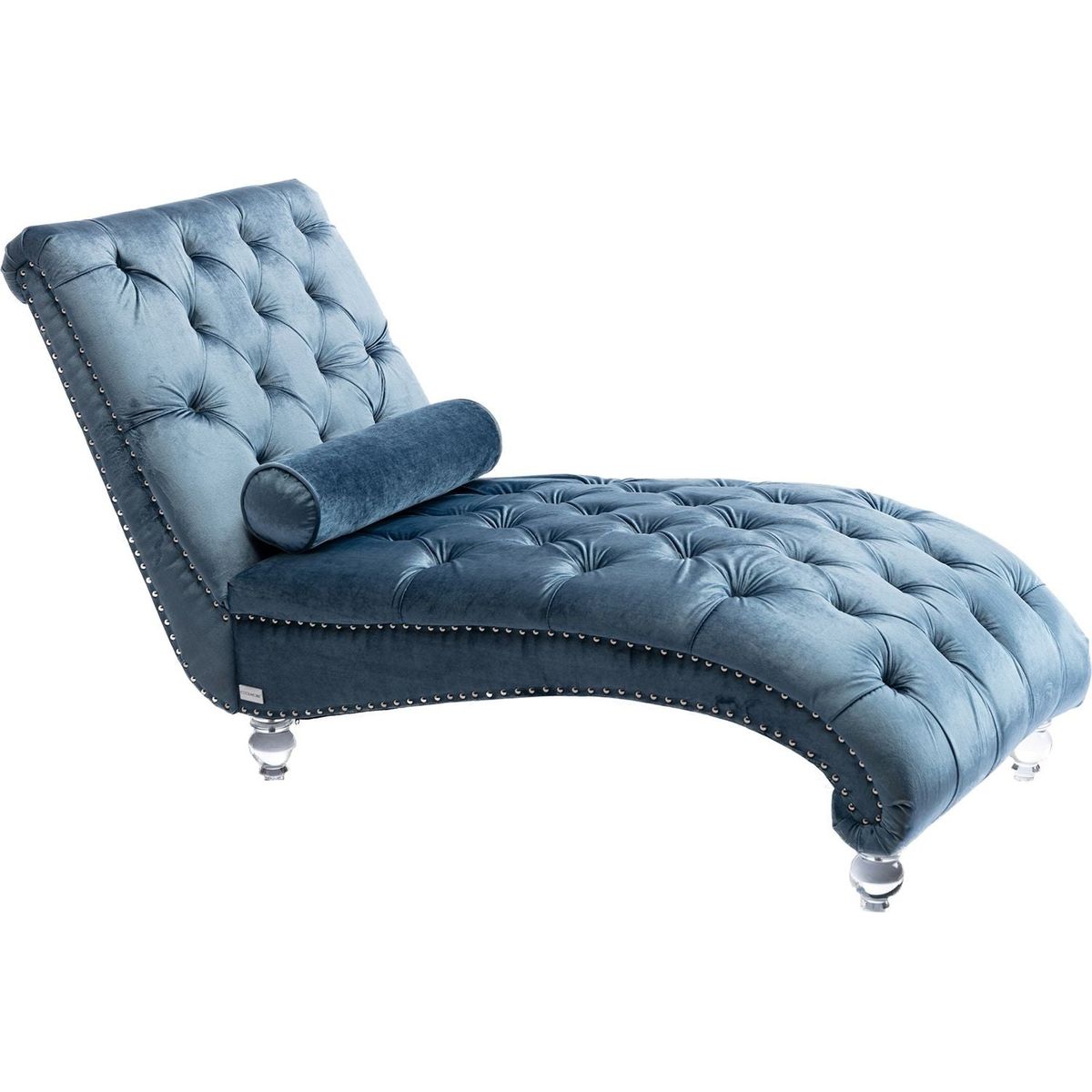 Leisure concubine sofa with acrylic feet