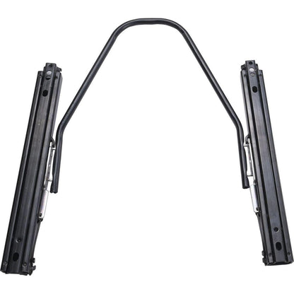 RACING SEAT HIGH QUALITY PVC WITH SUADE MATERIAL DOUBLE SLIDER 2PCS