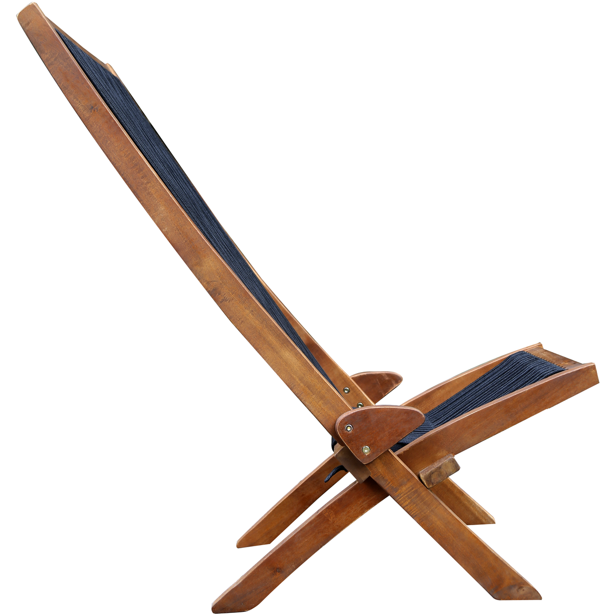 folding roping wood chair