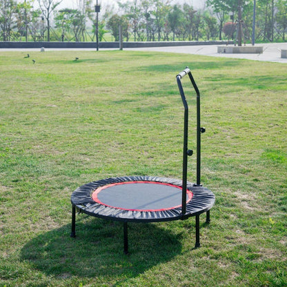 40 Inch Mini Exercise Trampoline for Adults or Kids - Indoor Fitness Rebounder Trampoline with Safety Pad Max. Load 300LBS