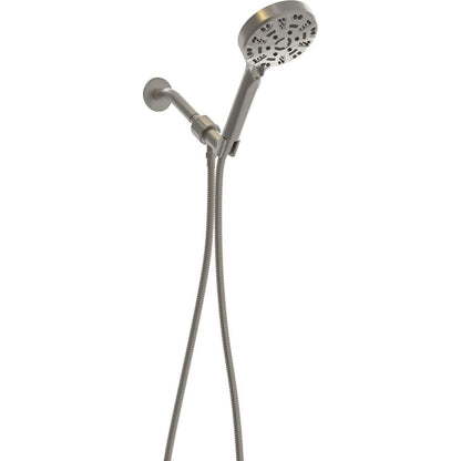 Multi Function Adjustable Hand Shower - 8-Function Hand Shower, Brushed Nickel