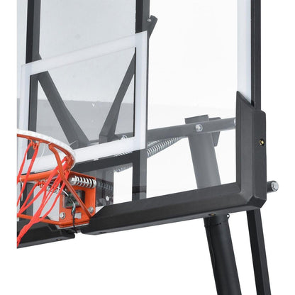 Portable Basketball Hoop Basketball System 8-10ft Height Adjustable for Youth Adults LED Basketball Hoop Lights, Colorful lights, Waterproof uper Bright to Play at Night Outdoors,Good Gift for Kids