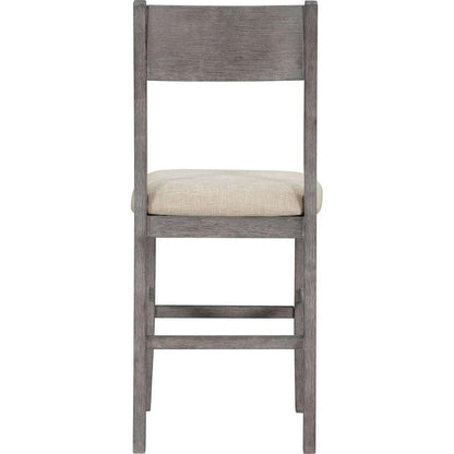 Farmhouse Counter Height 5-Piece Dining Table Set with 1 Rectangular Dining Table and 4 Dining Chairs for Small Places,Gray