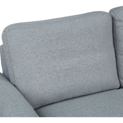 Living Room Furniture Love Seat Sofa Double Seat Sofa (Loveseat Chair)(Gray)