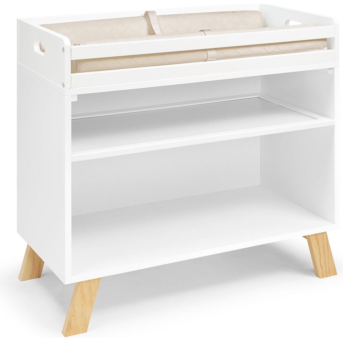 Livia Multi Purpose Changing Table White/Natural