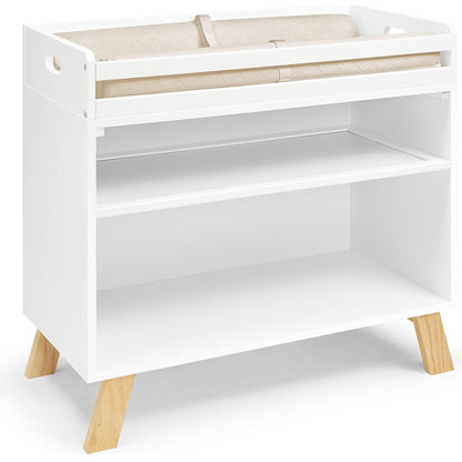 Livia Multi Purpose Changing Table White/Natural