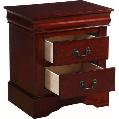 Louis Philippe III Nightstand in Cherry