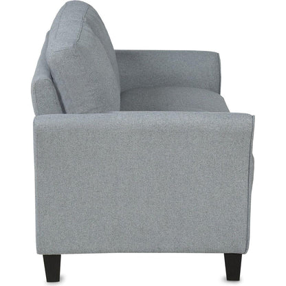 Living Room Furniture Love Seat Sofa Double Seat Sofa (Loveseat Chair)(Gray)