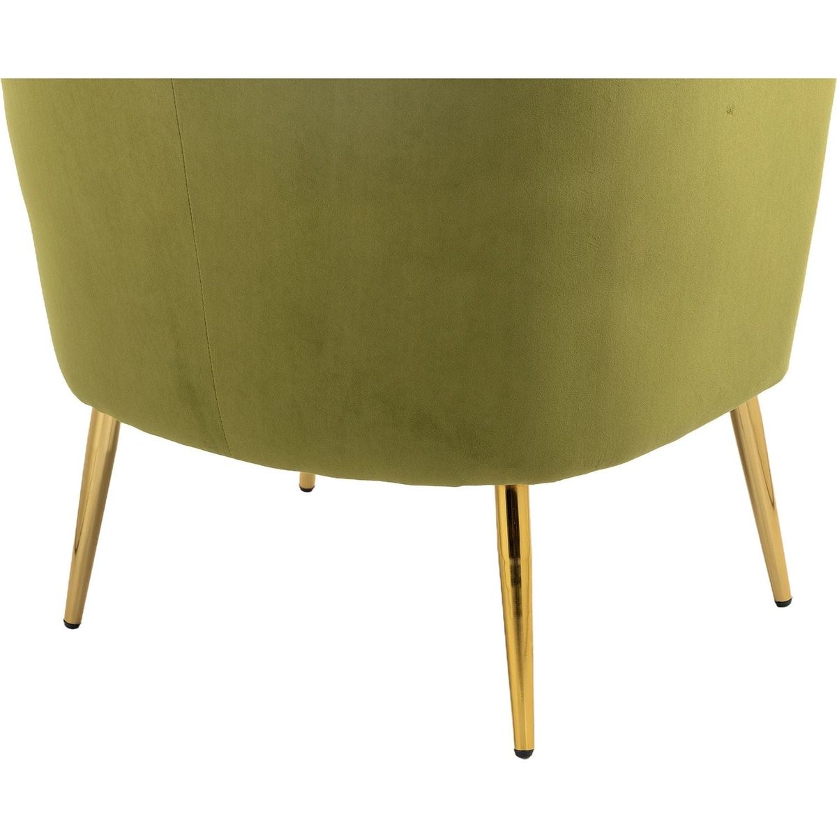 Accent Chair, leisure single chair with Golden feet