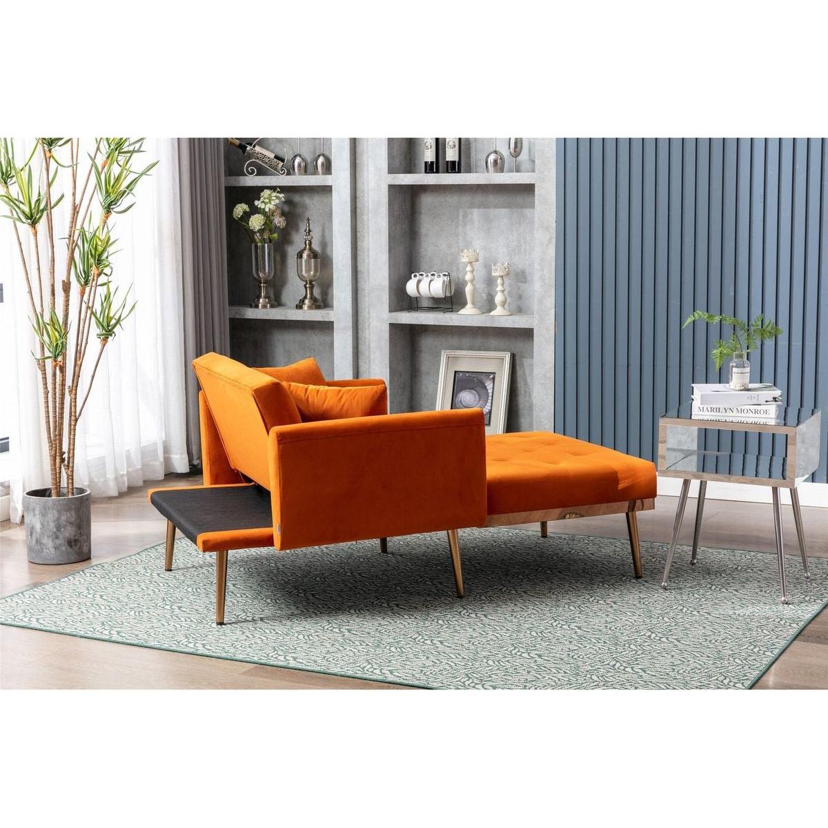 Accent chaise lounge chair for Home or Office