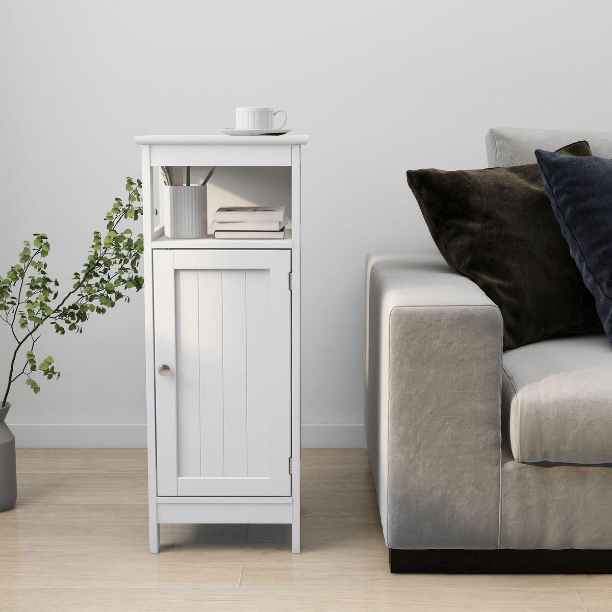 Bathroom single door cabinet - Streamdale Furniture