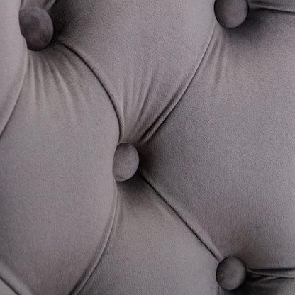 Thick Golden Swivel Velvet Barstools Adjusatble Seat Height from 25-33 Inch, Modern Upholstered Bar Stools with Backs Comfortable Tufted for Home Pub and Kitchen Island (Gray, Set of 2)