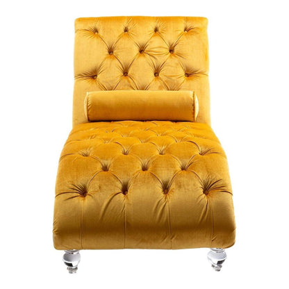 Leisure concubine sofa with acrylic feet