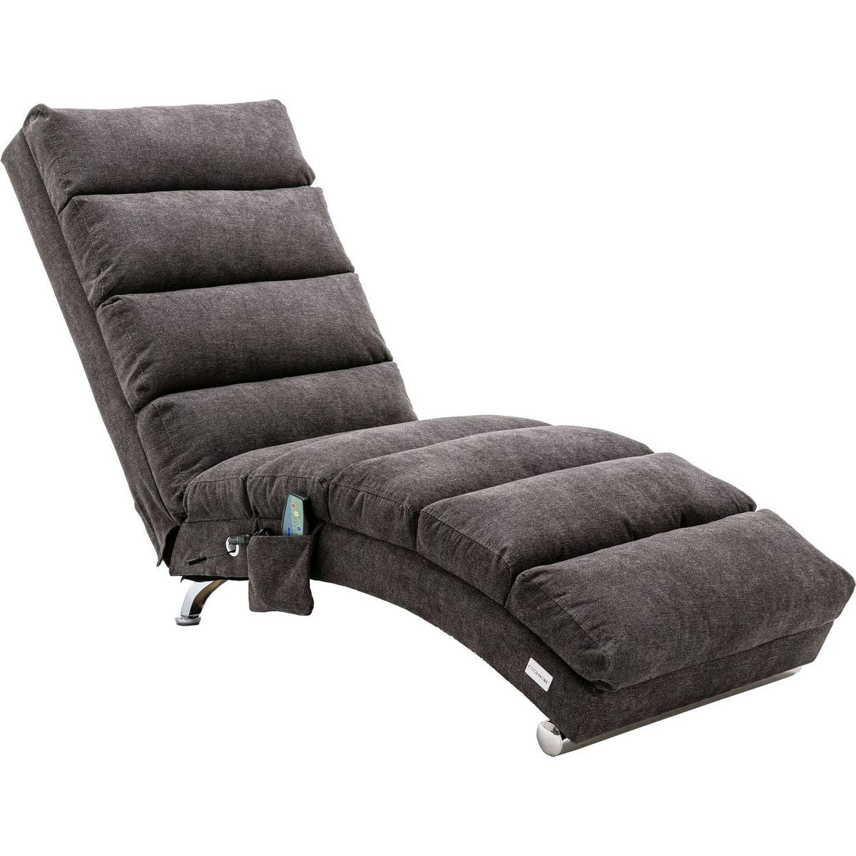 Linen Chaise Lounge Indoor Chair, Modern Long Lounger for Office or Living Room