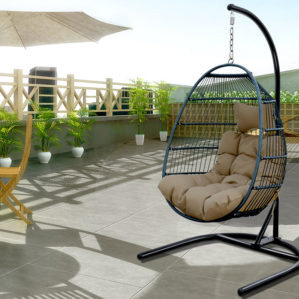 Single seat swing chair