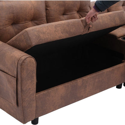 storage sofa /Living room sofa cozy sectional sofa