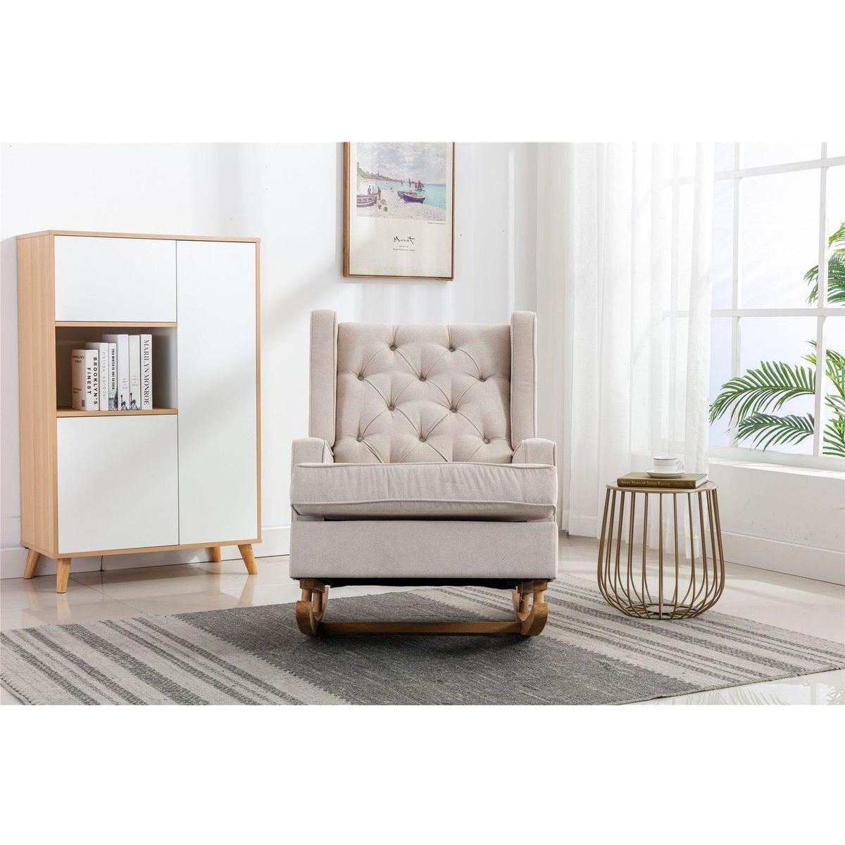 living room Comfortable rocking chair accent chair