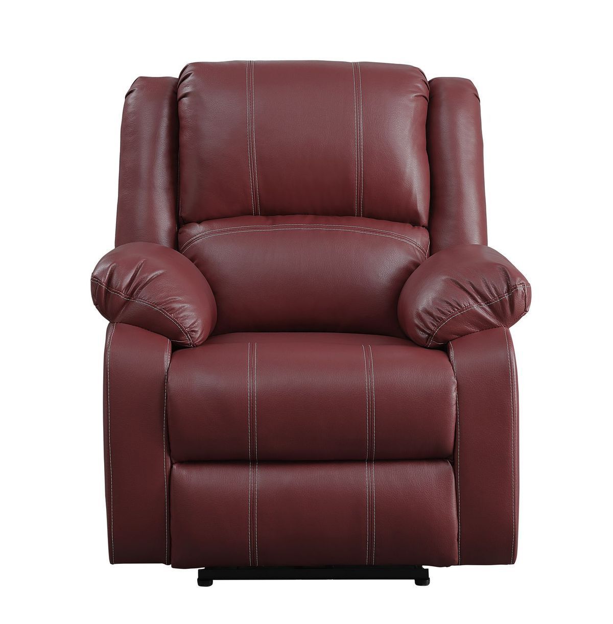 Zuriel Power Recliner, Red PU 52153