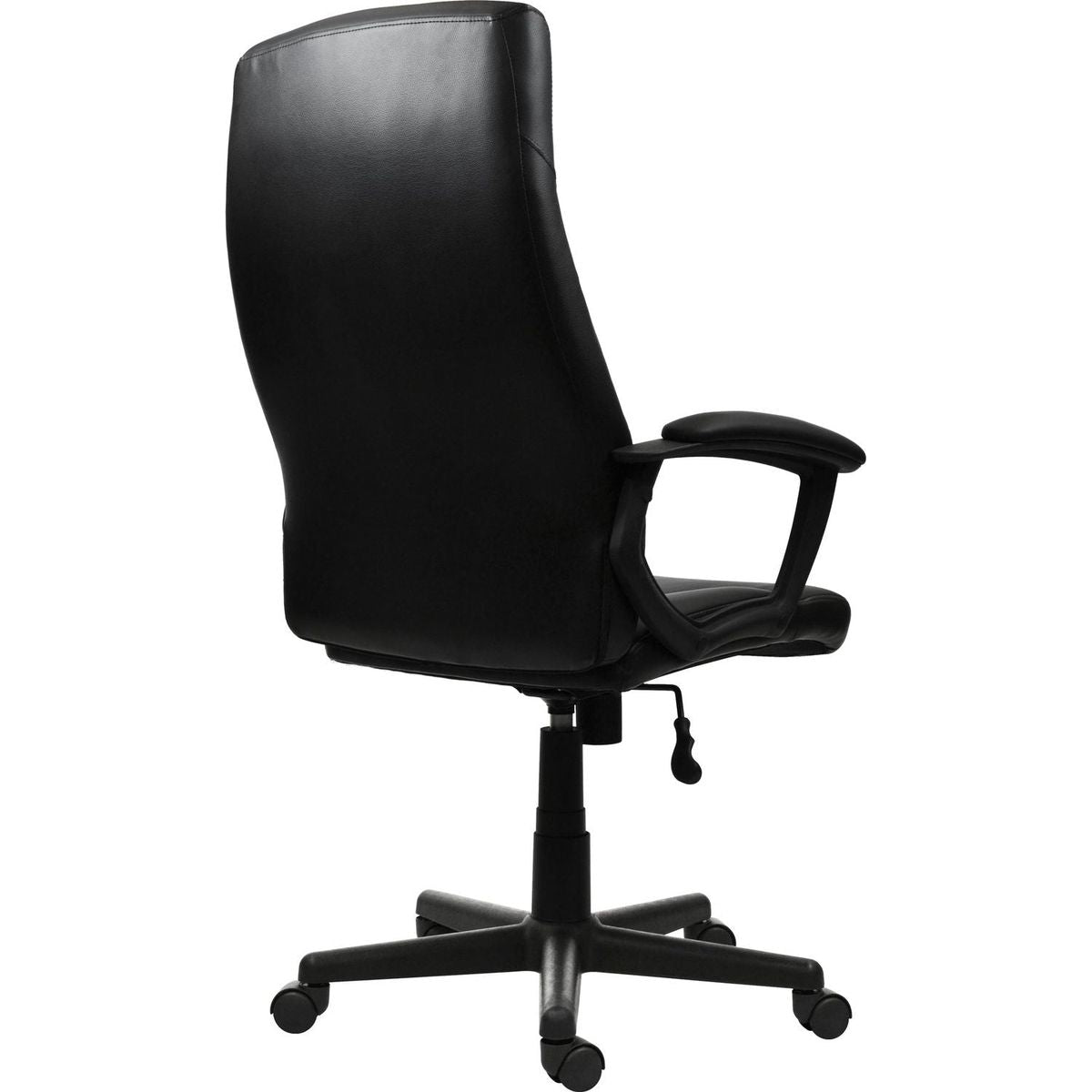 Medium Back Executive Office Chair, Black