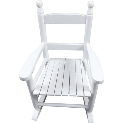 Children's rocking white chair- Indoor or Outdoor -Suitable for kids-Durable