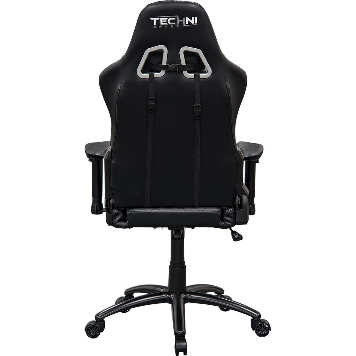 Ergonomic High Back Racer Style PC Gaming Chair, Black