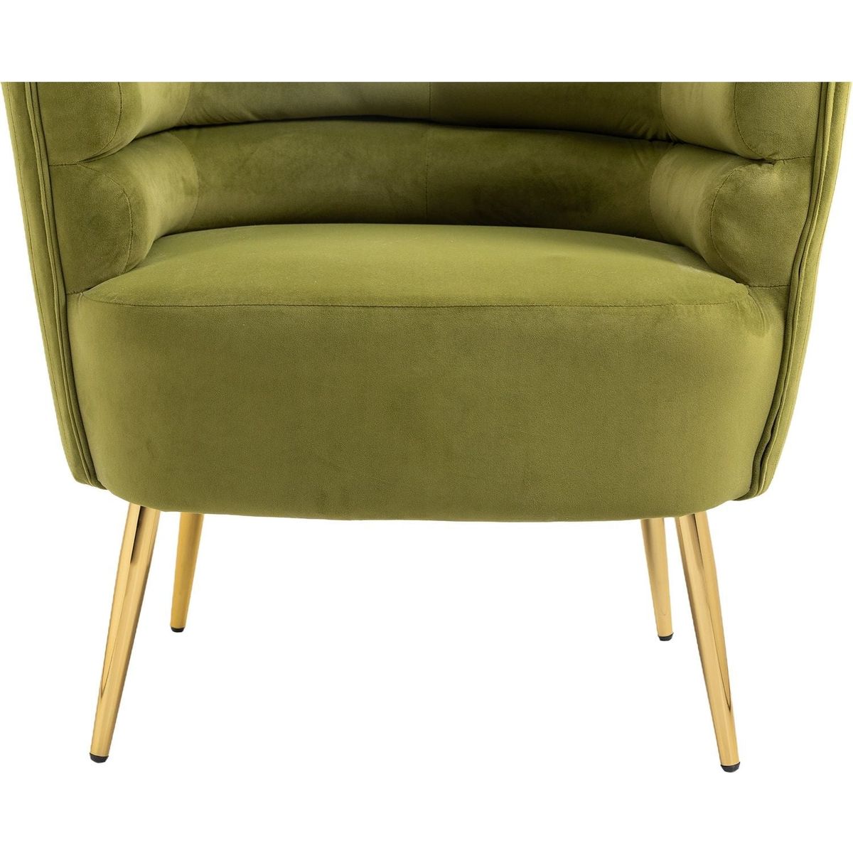 Accent Chair, leisure single chair with Golden feet