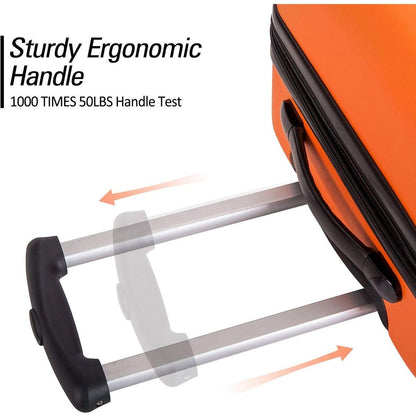 3 Piece Luggage Set Hardside Spinner Suitcase with TSA Lock 20" 24' 28" Available