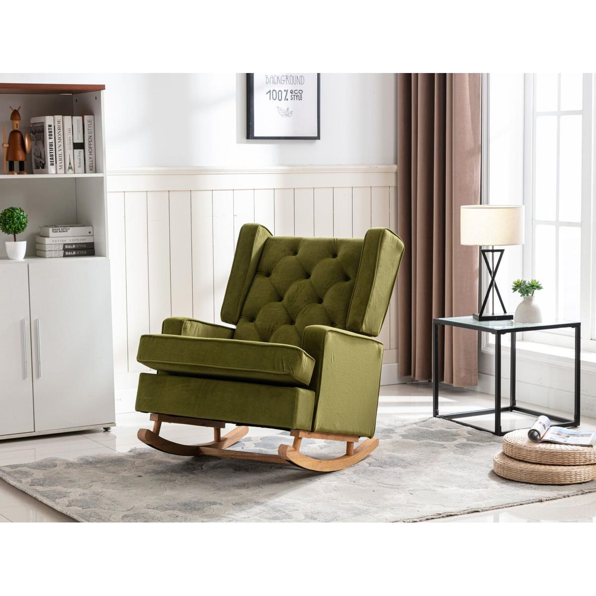 living room Comfortable rocking chair accent chair