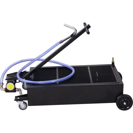 20 gallon low profile oil drainer, with electric pump - Streamdale Furniture