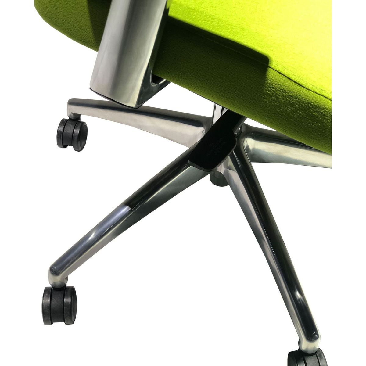 Adjustable Mesh Back Ergonomic Office Swivel Chair with Padded Seat and Casters, Green and Gray