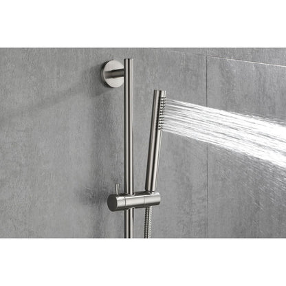 Eco-Performance Handheld Shower with 28-Inch Slide Bar and 59-Inch Hose